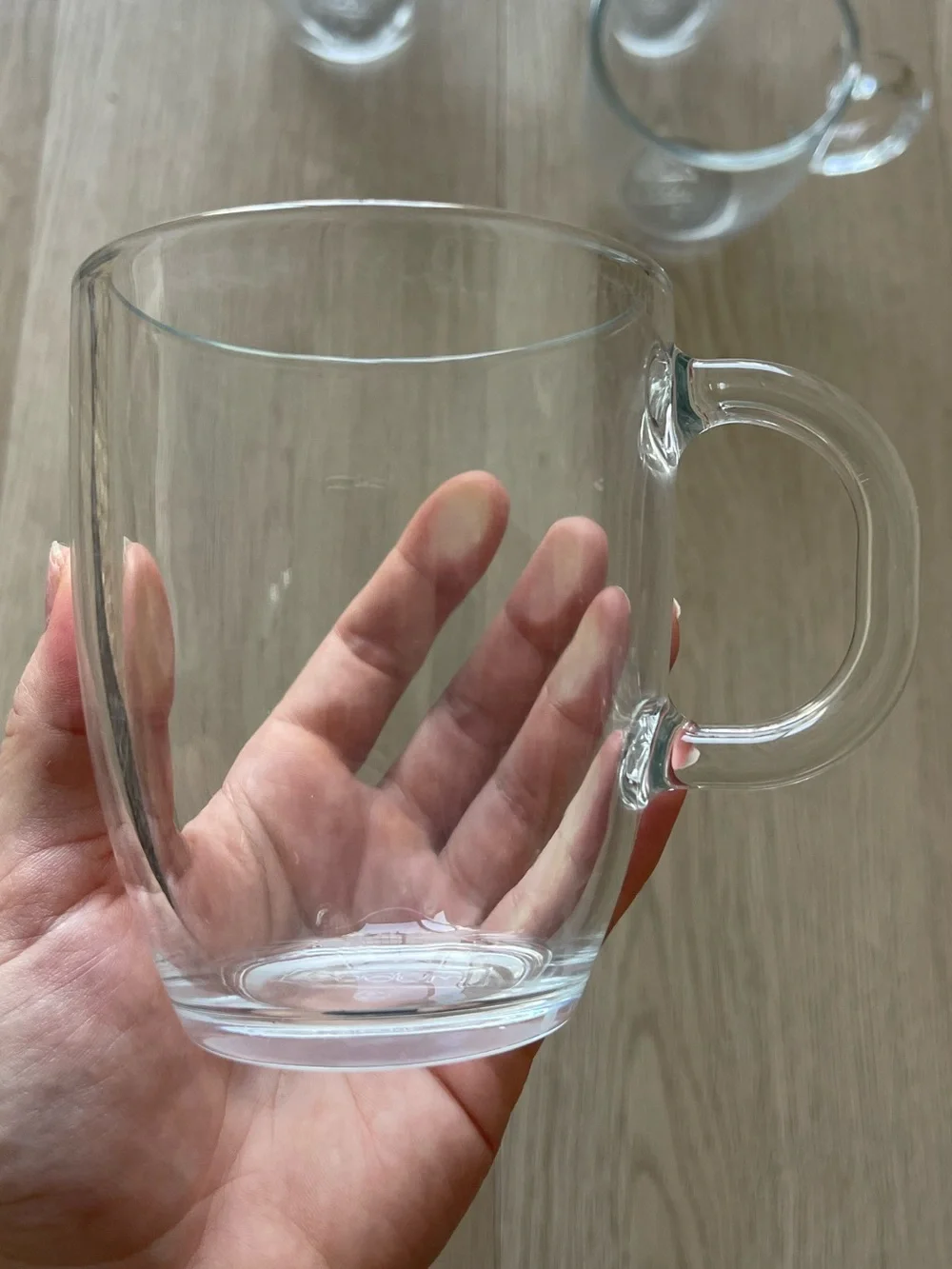 12oz Bistro Coffee Mug Single-Wall Tempered Glass